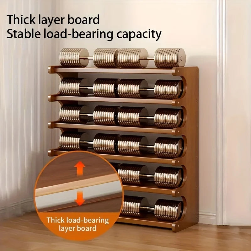 Wooden Multi Layer Shoe Rack With Space Saving Design