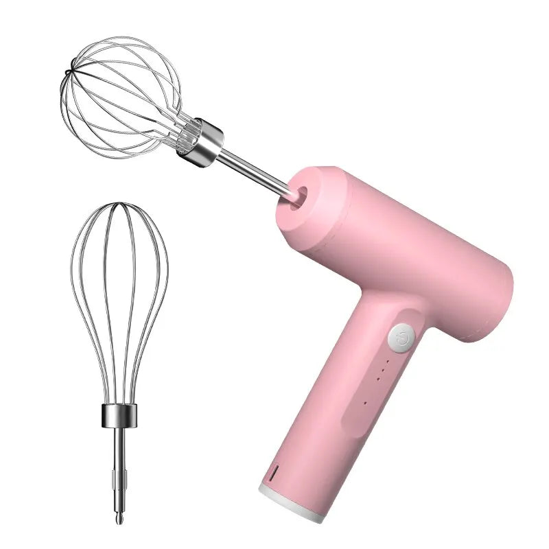 Wireless Electric Food Mixer Portable 3-Speed Hand Mixer For Baking