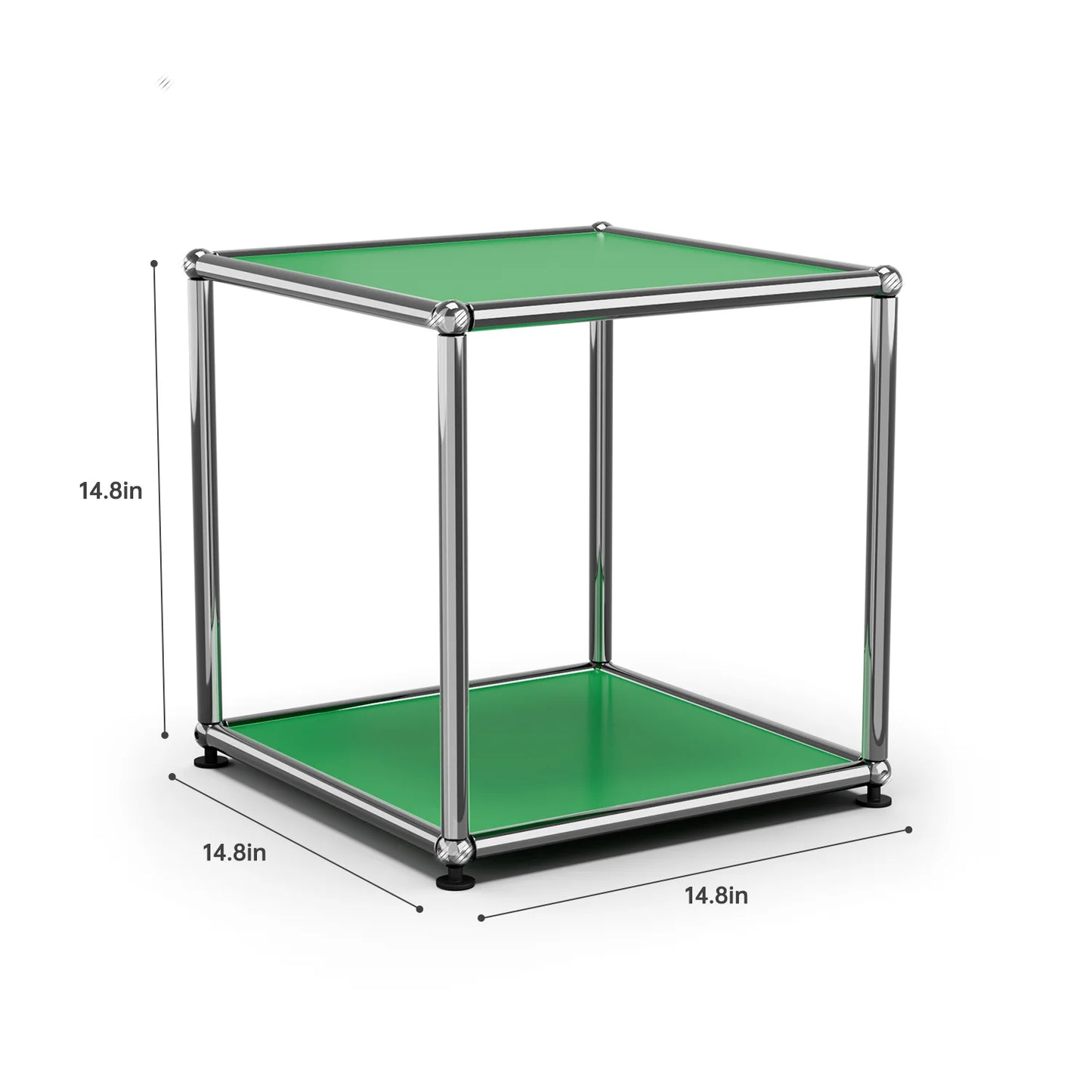 Stainless Steel Storage Cabinet Organizer and TV Stand for Living Room