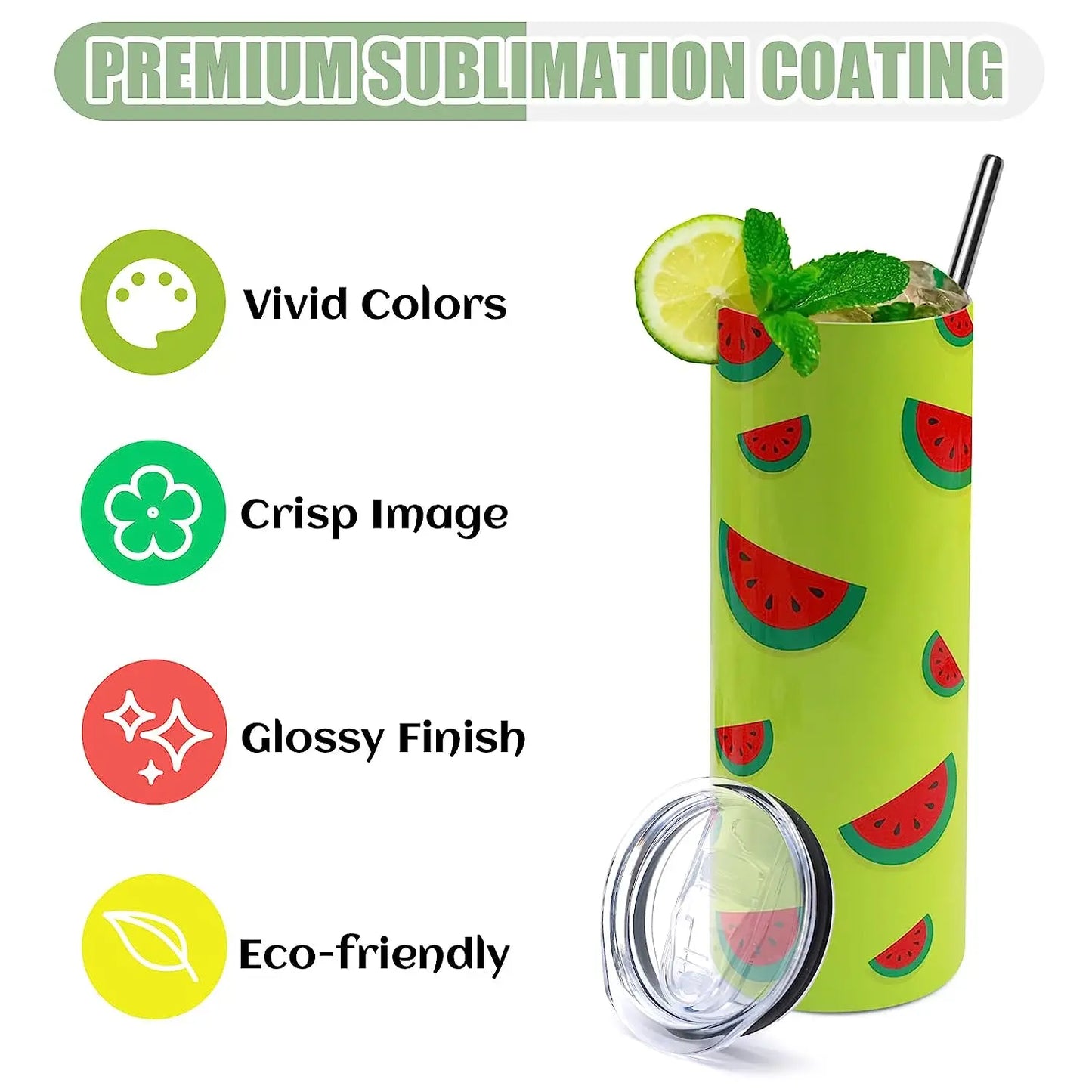 HTVRONT Sublimation Tumblers 8pcs/4pcs