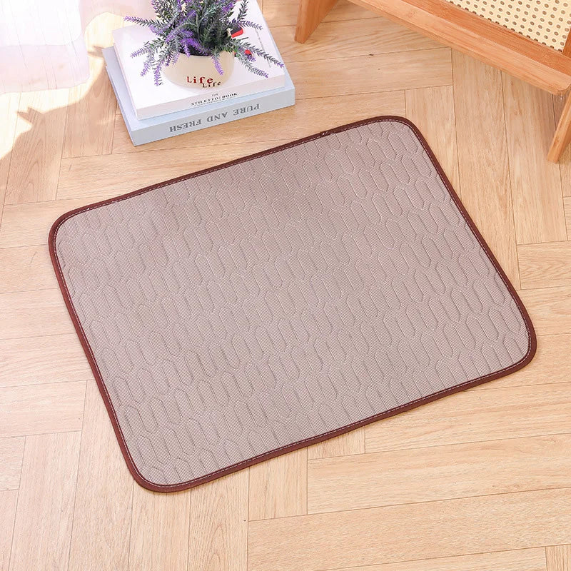 Dog Cooling Mat Ice Pad Bed Durable Cushion For Pets