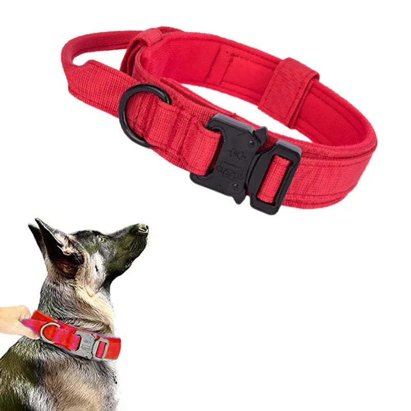 COOYOMOO Durable Tactical Dog Collar And Leash Set For Training