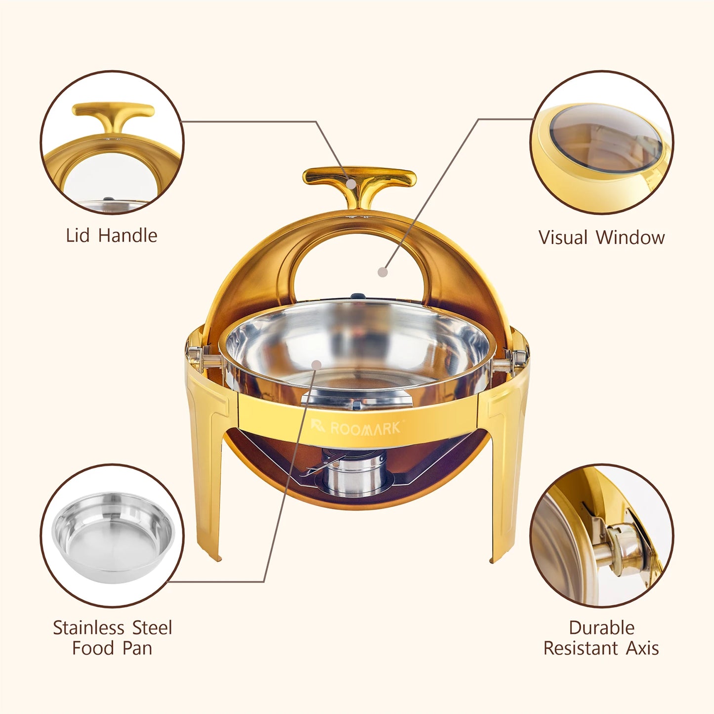 Chafing Dish Buffet Set Stainless Steel Warmer