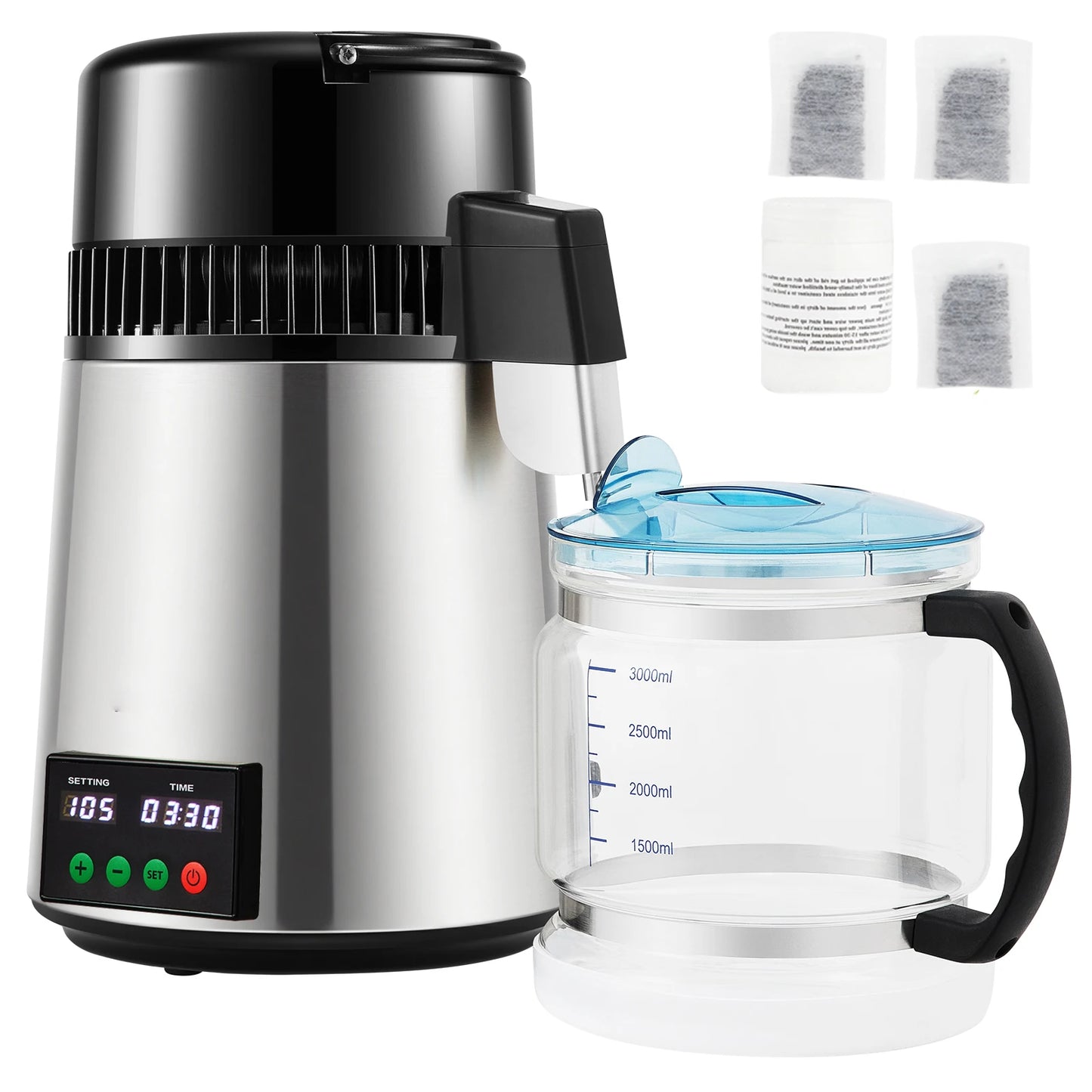 SucceBuy Water Distiller Purifier With Five Stage Filtration System