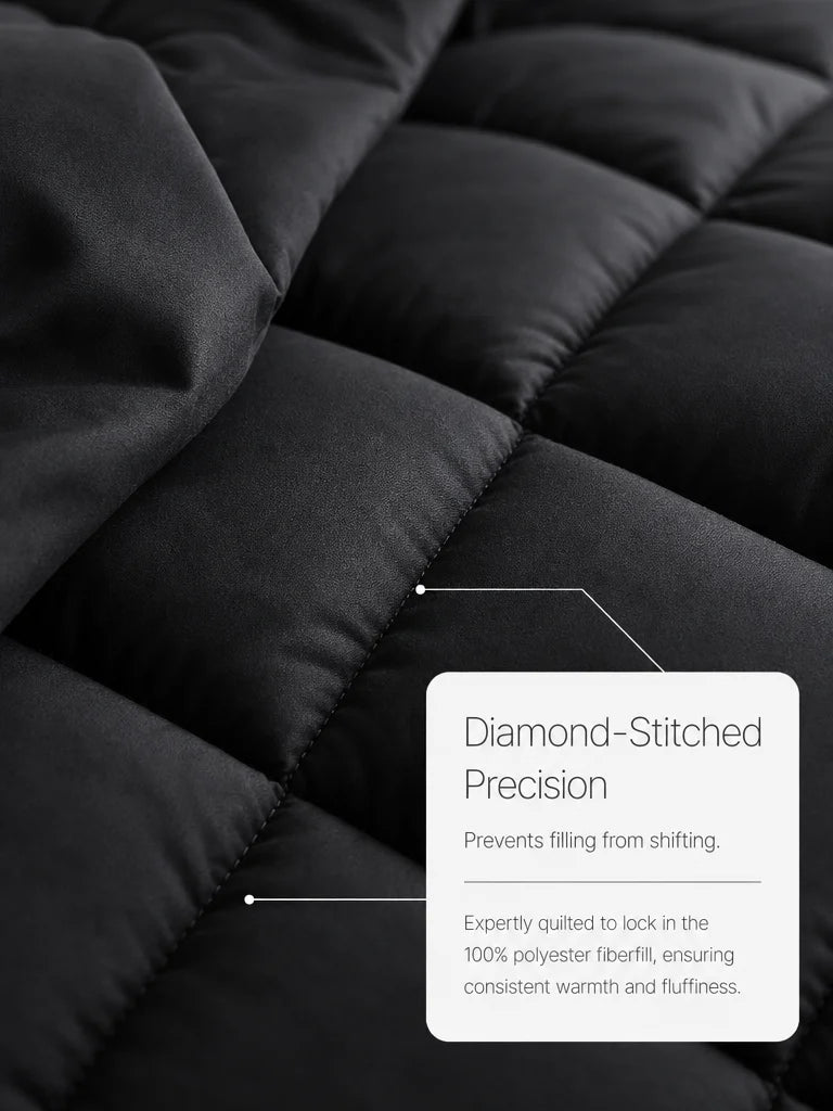 easYum Bedding Set Comforter Flat Sheet Fitted Sheet Pillowcases