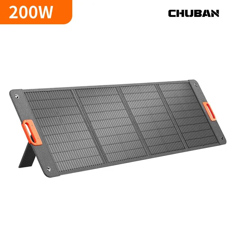 Chuban 200W Foldable Solar Panel for Outdoor Camping Power