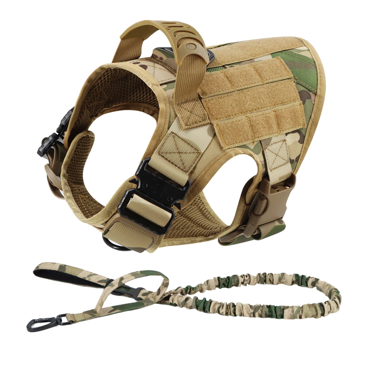 Nylon Dog Harness And Leash Set Training Vest And Collar