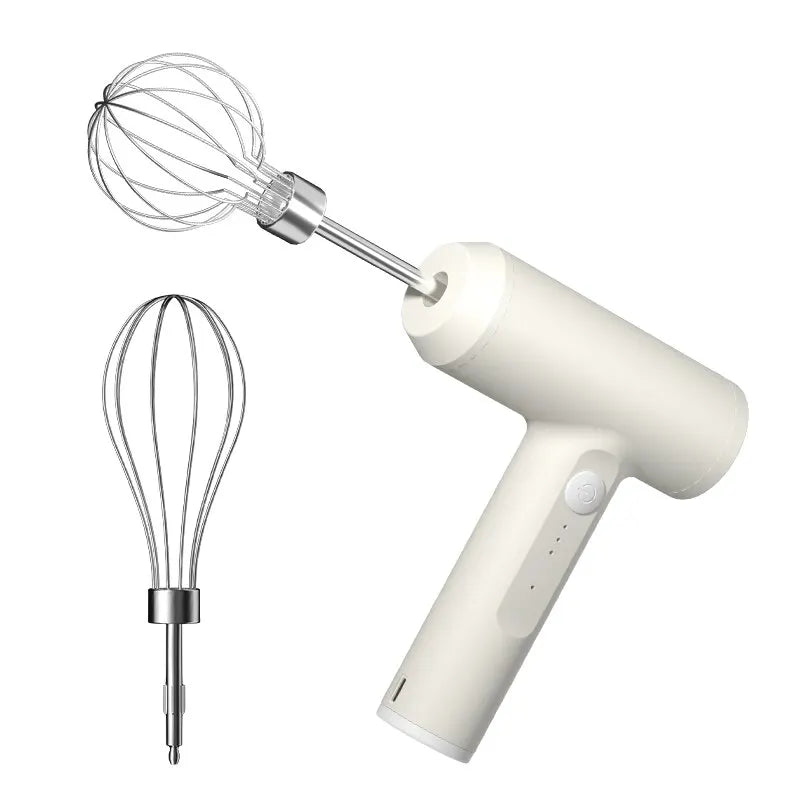Wireless Electric Food Mixer Portable 3-Speed Hand Mixer For Baking
