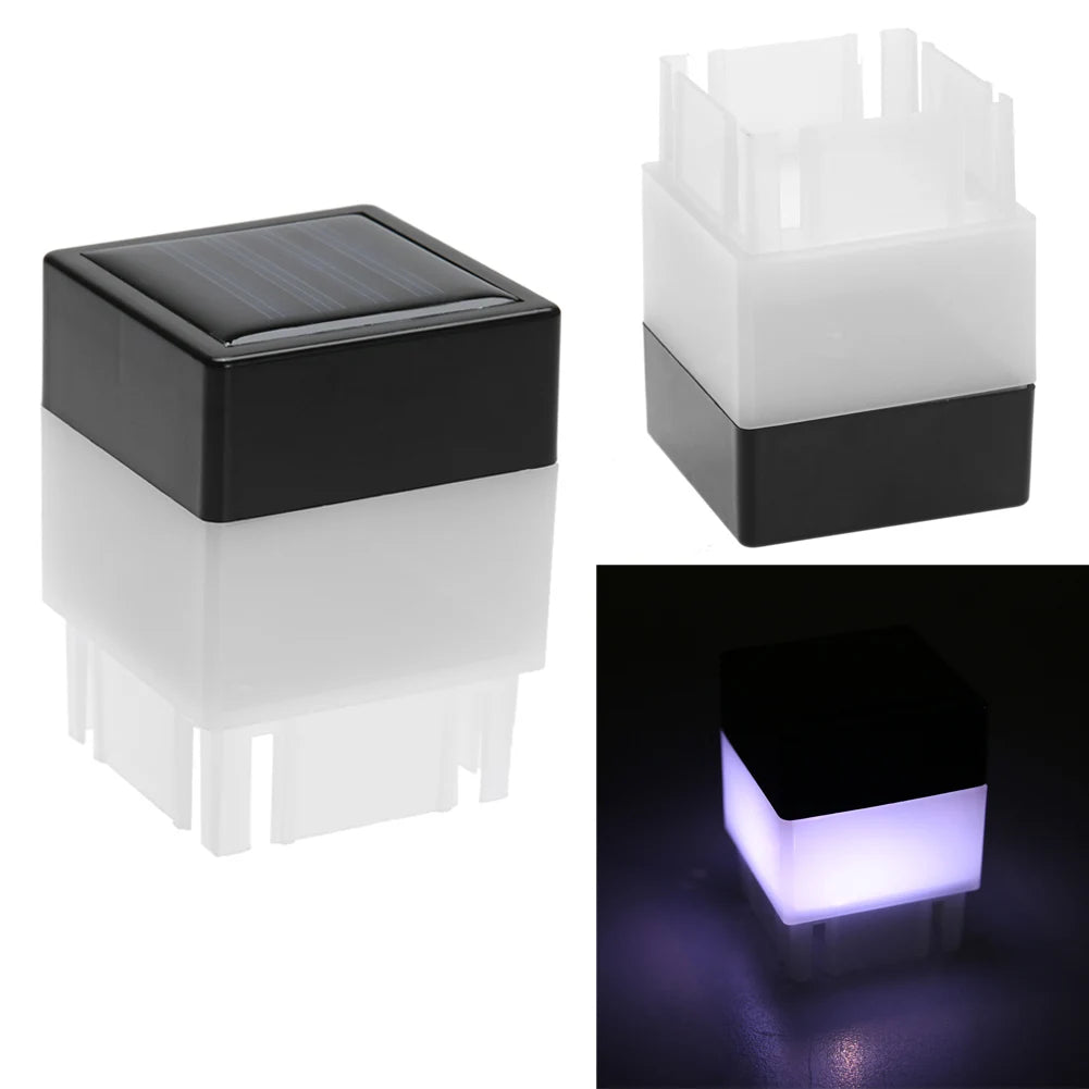 Villa Column Lamps Waterproof LED Solar Fence Deck Lighting