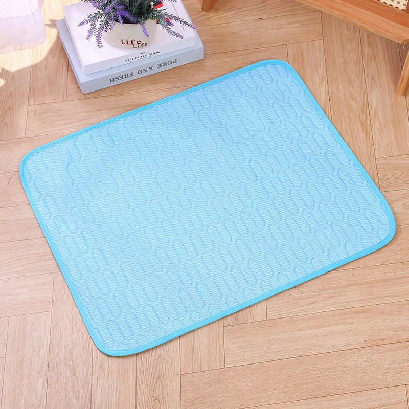 Dog Cooling Mat Ice Pad Bed Durable Cushion For Pets