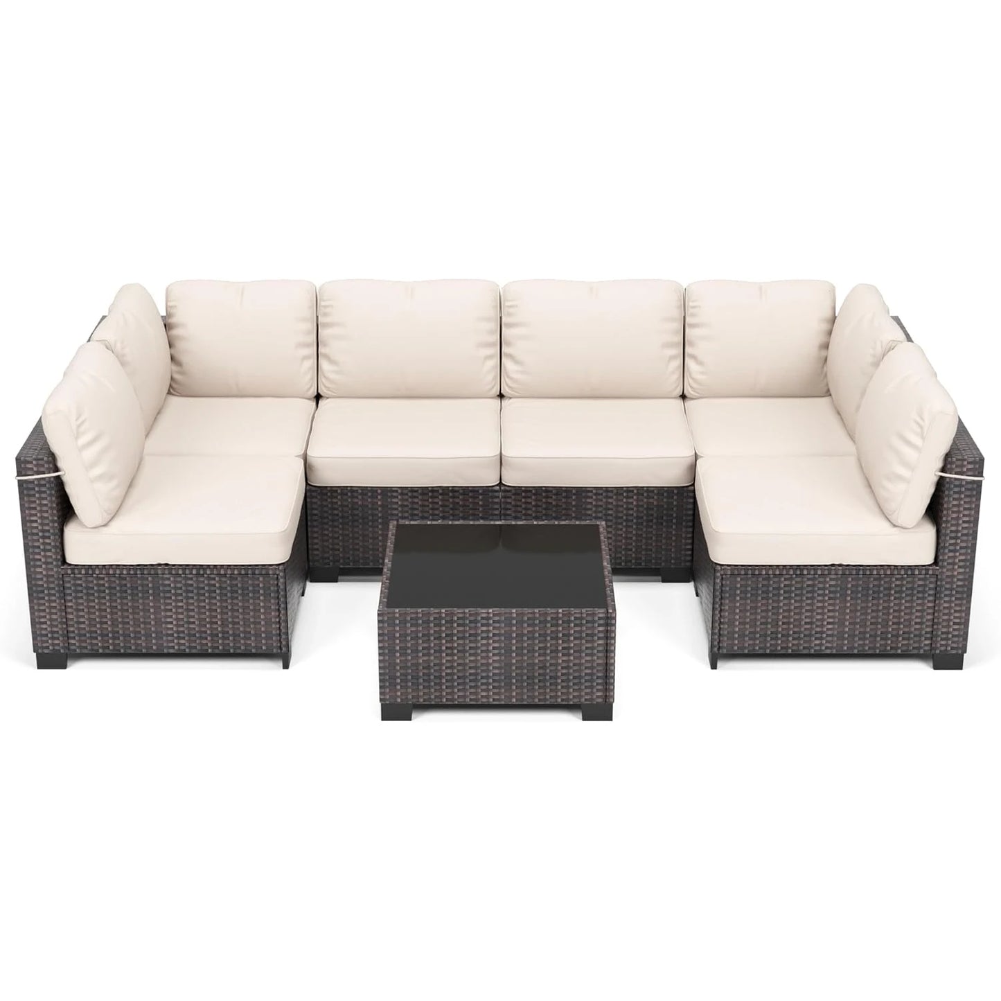 HobbyLane Modular Outdoor Furniture Set For Garden Balcony