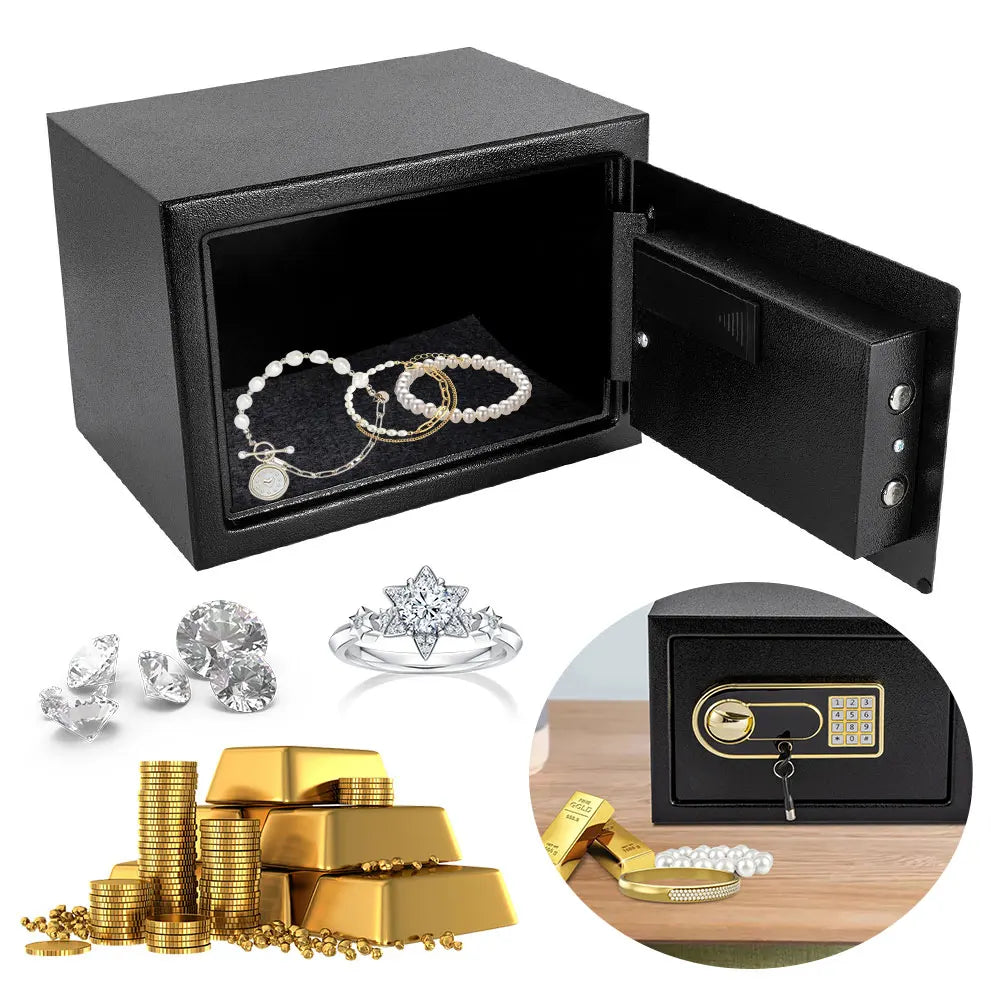 ALLOYSEED Digital Safe Deposit Box Anti Theft Cabinet For Home