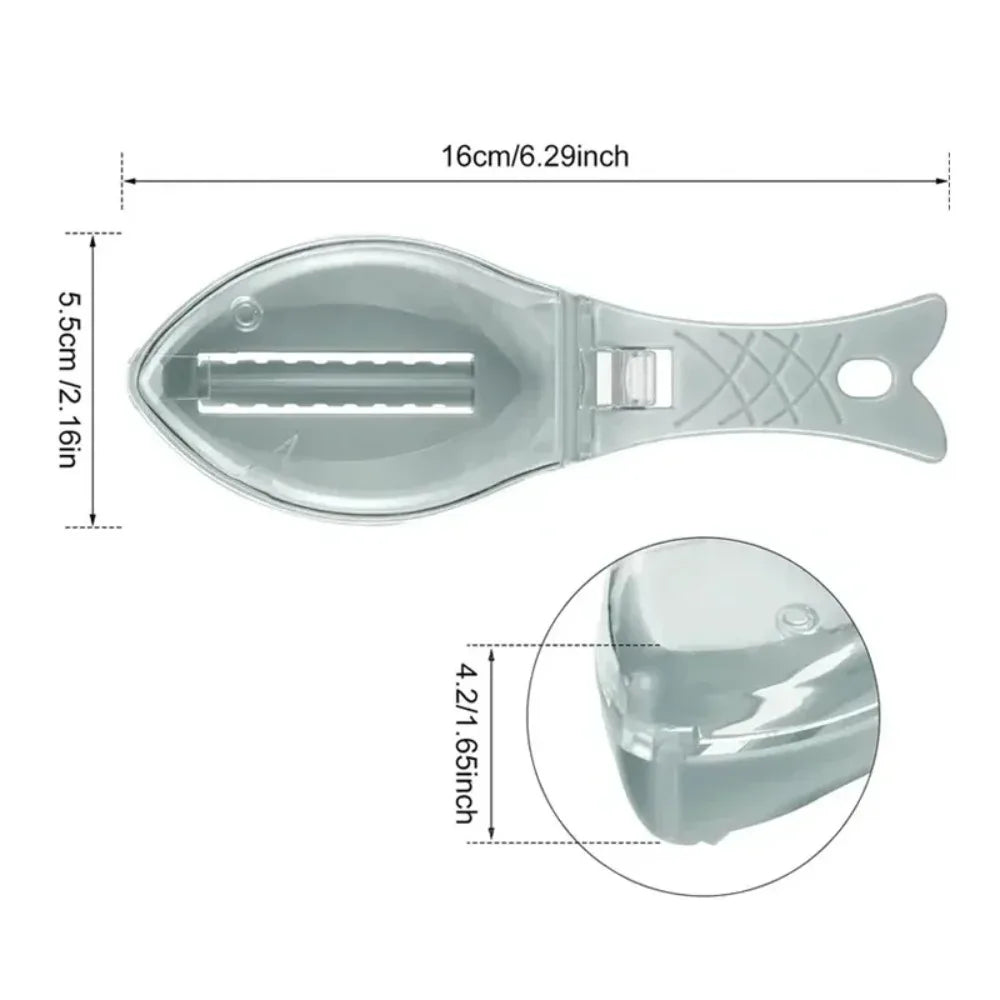 Fish Scale Scraper And Skin Brush Kitchen Tool Multifunctional Gadget