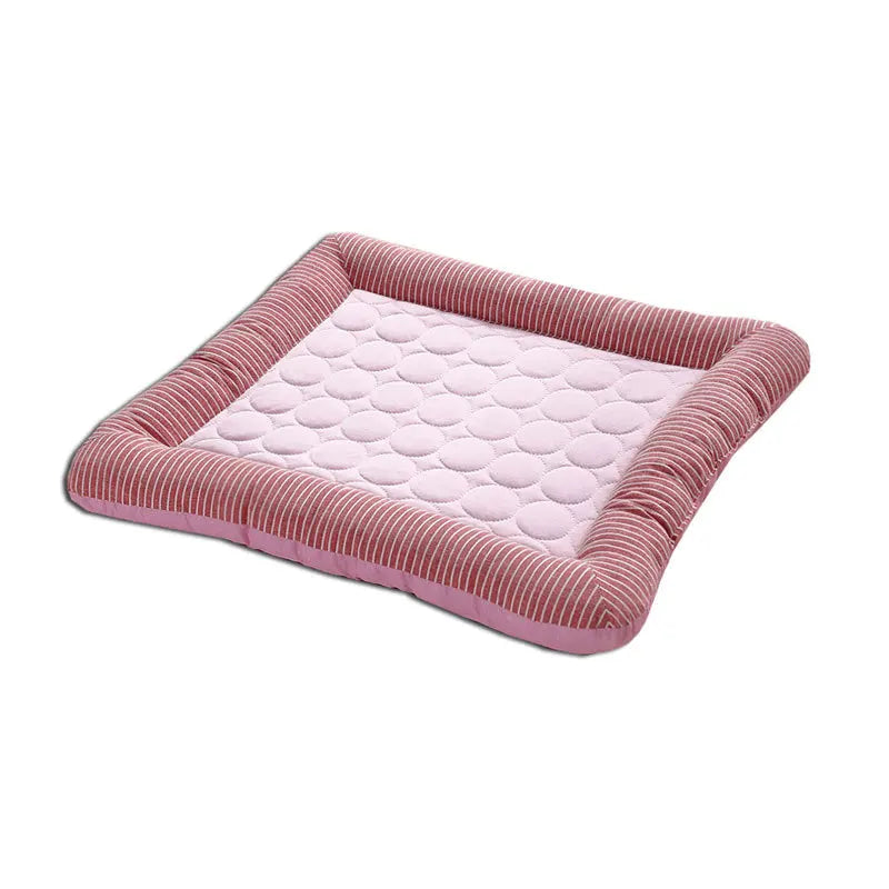 Cooling Pad Bed for Dogs and Cats Breathable Ice Silk Mat
