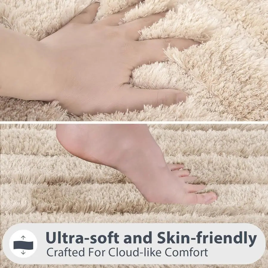 Absorbent Non Slip Bath Rug For Shower Bathtub Sink