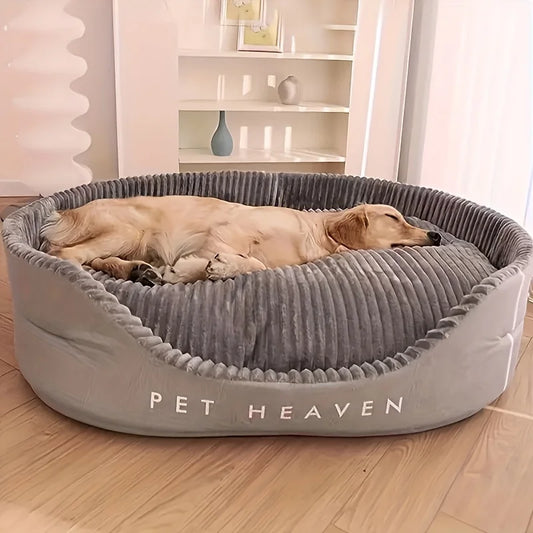 Oversized Soft Dirt-Resistant Non-Slip Pet Bed For Living Rooms