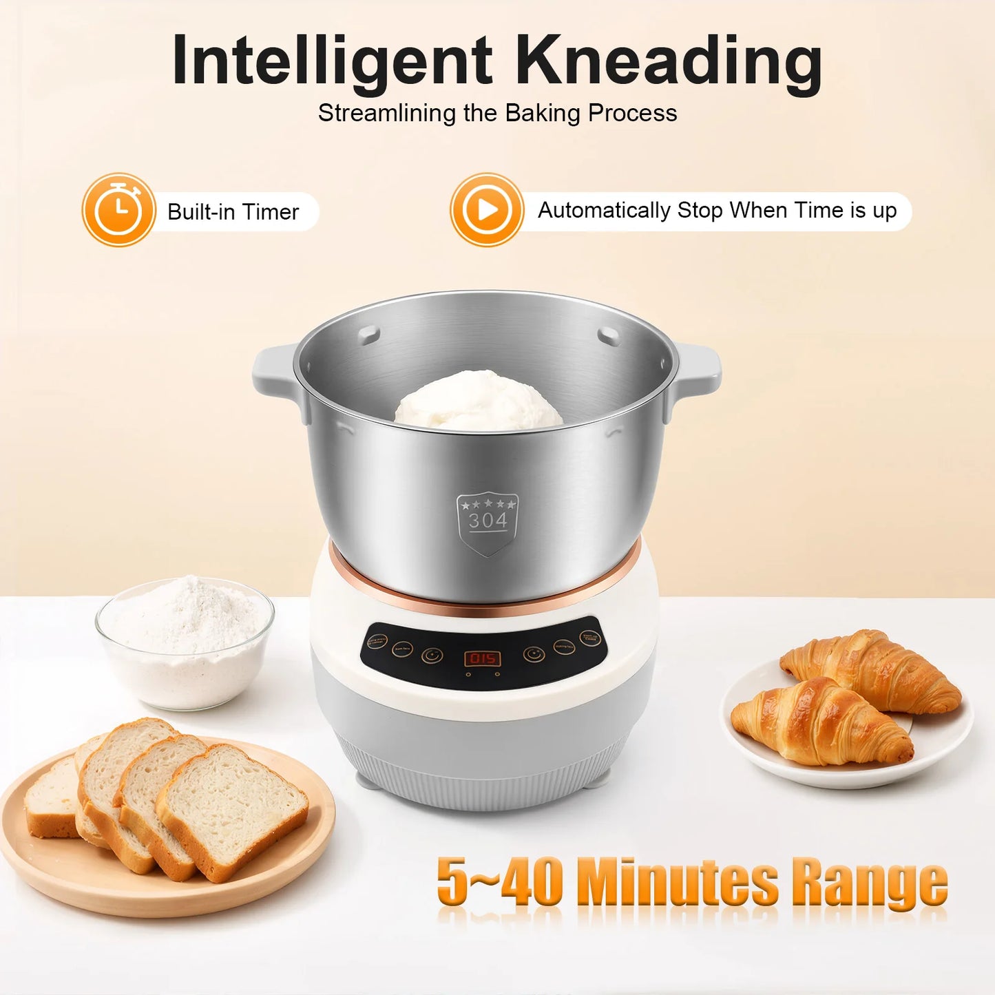 Electric Dough Maker With Ferment Function