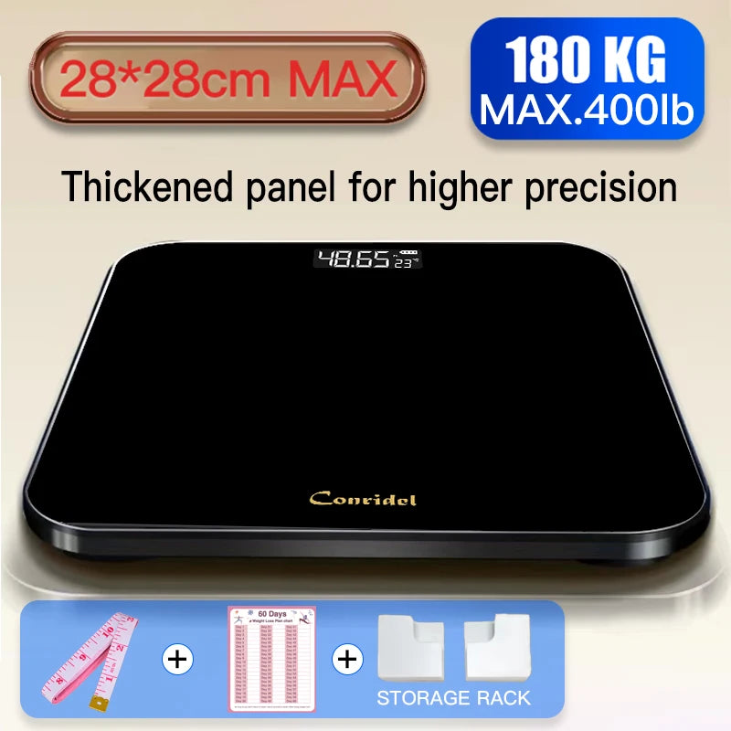 Conridel Precision Digital Scale With Numeric Display And 400lb Capacity