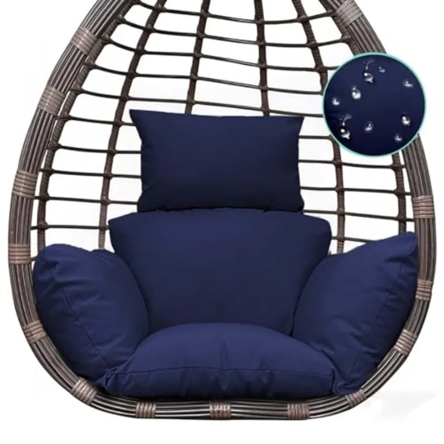 Egg Chair Cushion For Indoor And Outdoor Hanging Chairs Soft Seat Pad