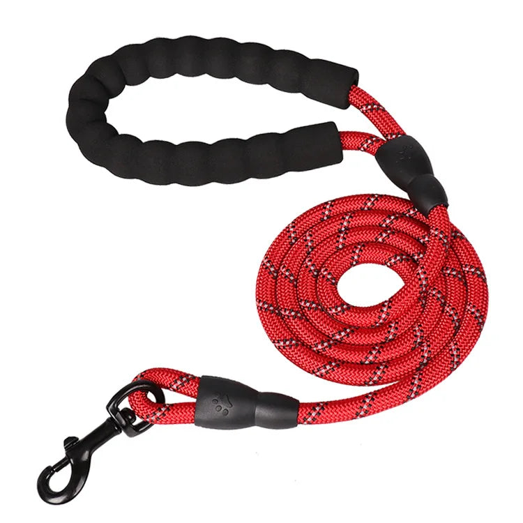 Durable Nylon Dog Leash With Padded Handle Great For Dogs