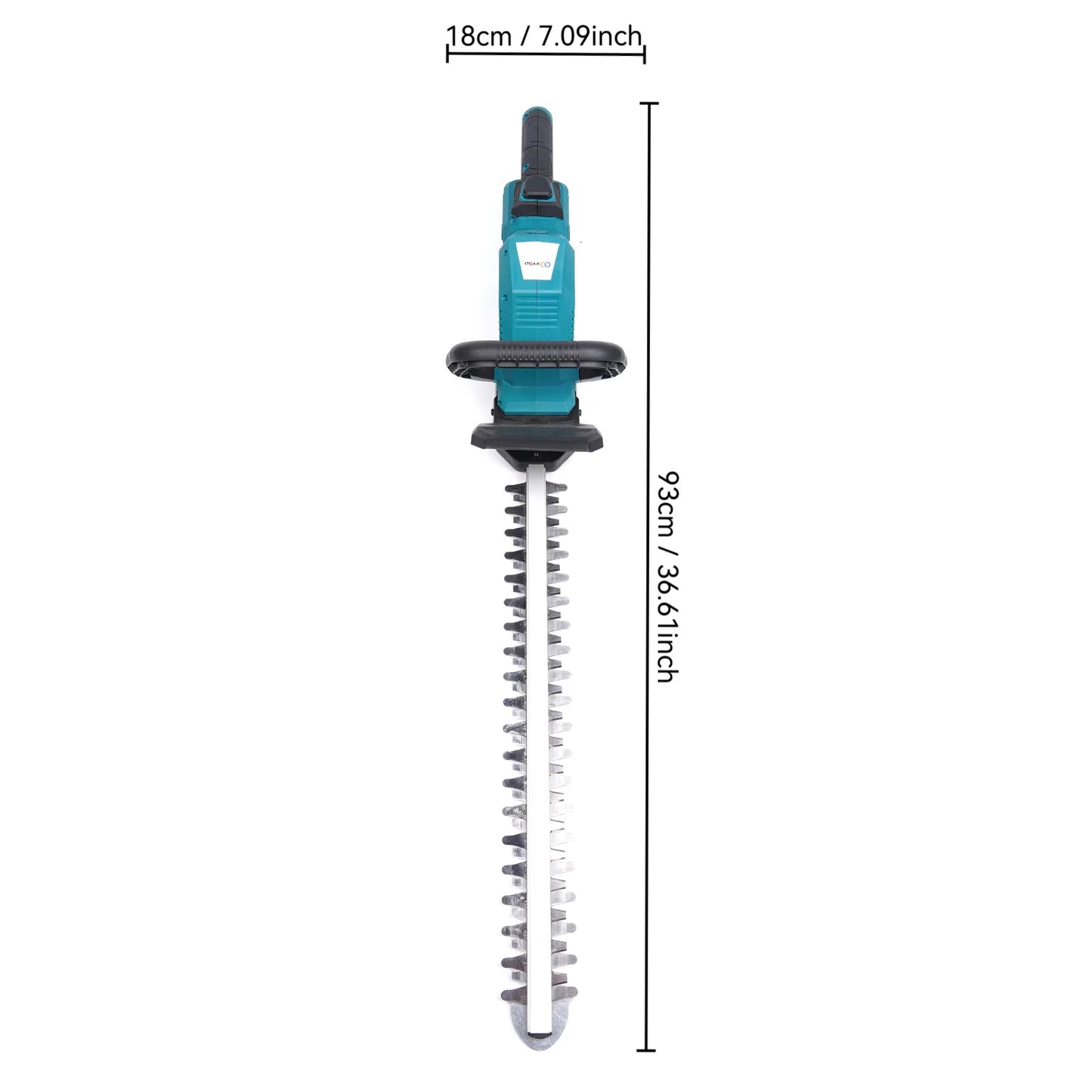 Cordless Hedge Trimmer With Battery and 180 Degree Rotatable Head