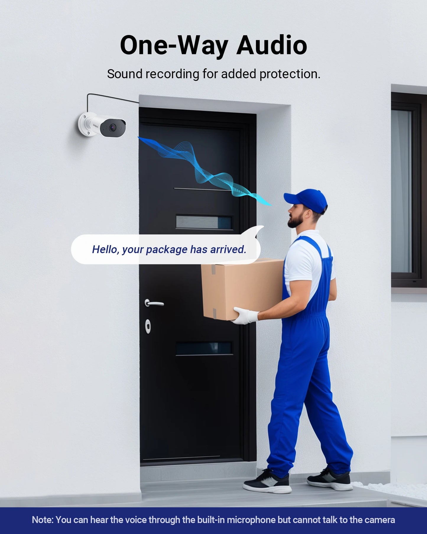 Anlapus 4K 8MP 5MP 2MP HD-TVI Outdoor Bullet Security Camera