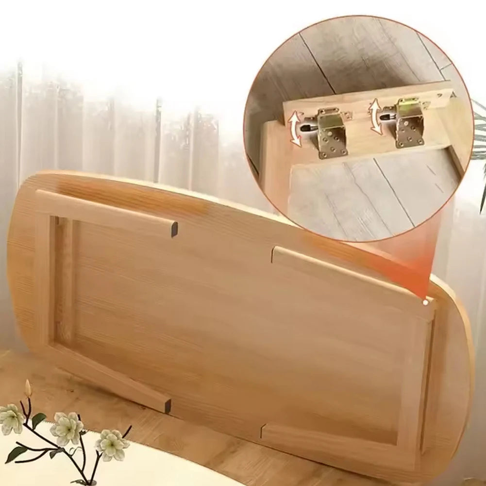 Studyset Folding Coffee Table for Small Spaces Portable Modern