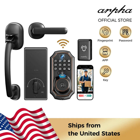 ARPHA D289H Smart WiFi Lock With Camera And Fingerprint Entry