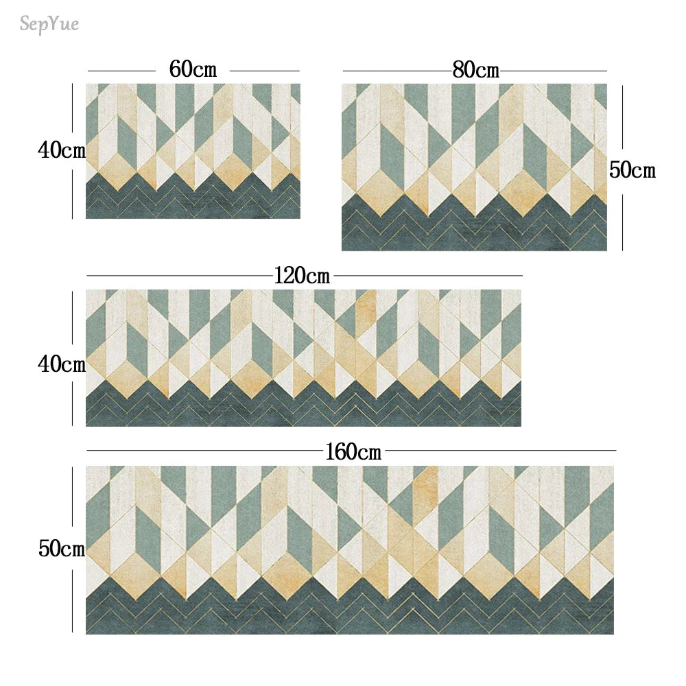 All Purpose Kitchen Floor Mat Hallway Anti Slip Rug