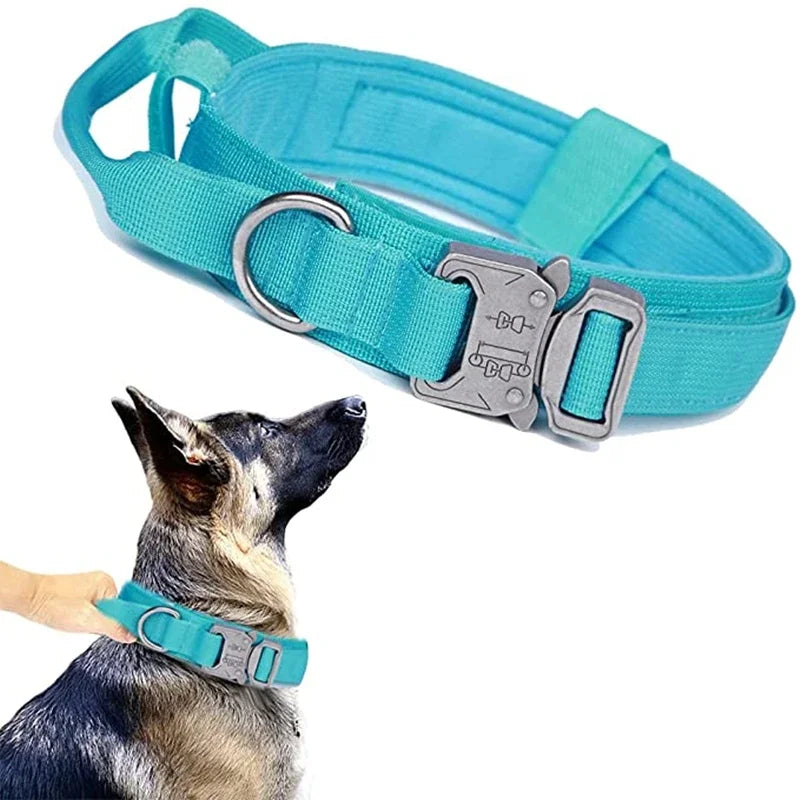 COOYOMOO Durable Tactical Dog Collar And Leash Set For Training
