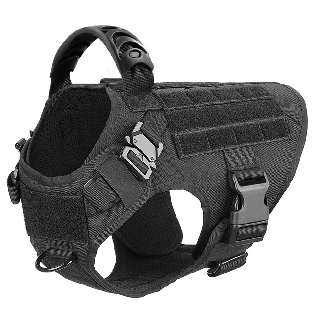 Nylon Dog Harness And Leash Set Training Vest And Collar