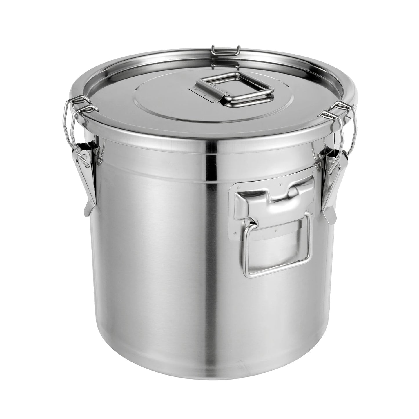 Bymaocar Airtight Food Storage Container Stainless Steel with Locking Lid