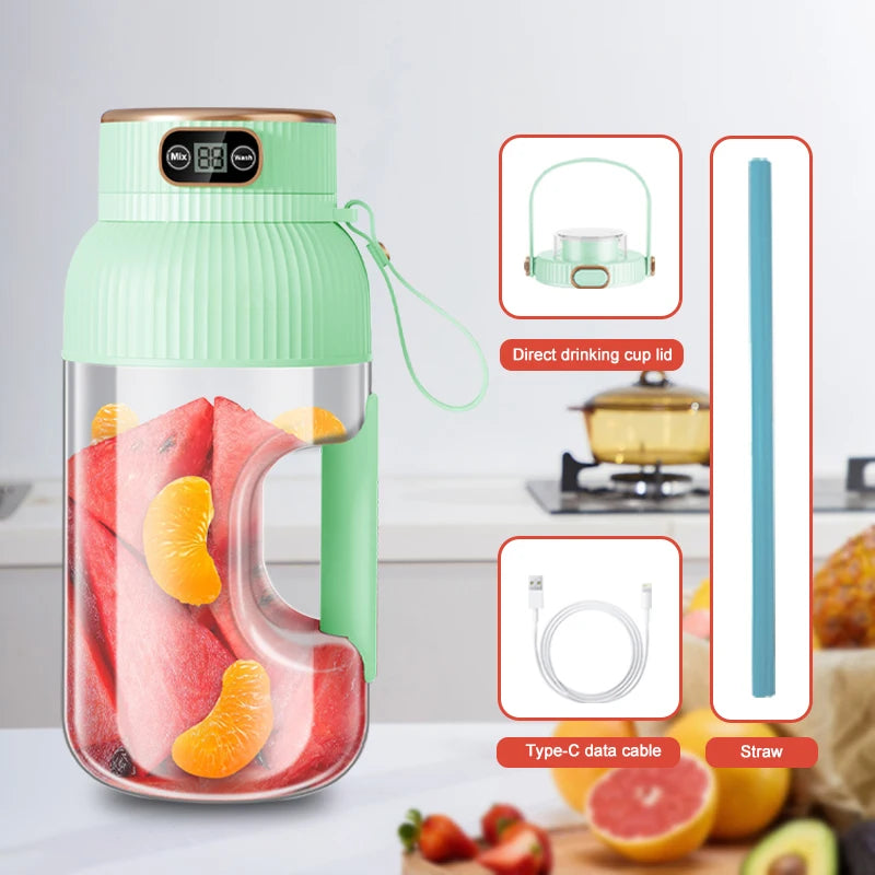 Portable USB Juicer Blender for Smoothies and Juices