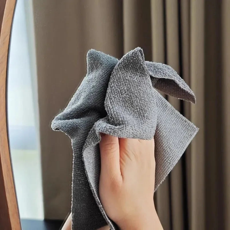 Reusable Microfiber Cleaning Wipes for Dishes, High Absorbency