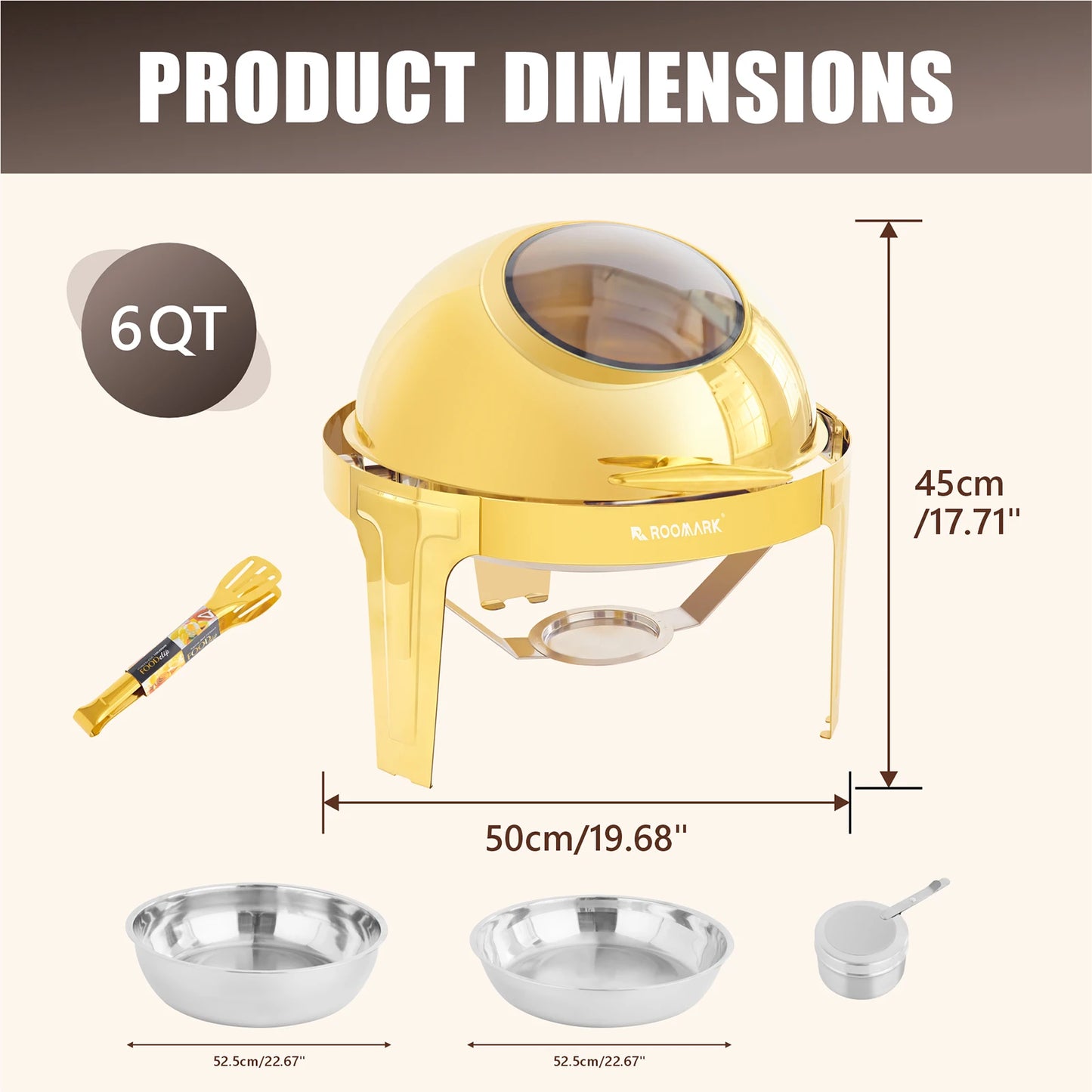 Chafing Dish Buffet Set Stainless Steel Warmer