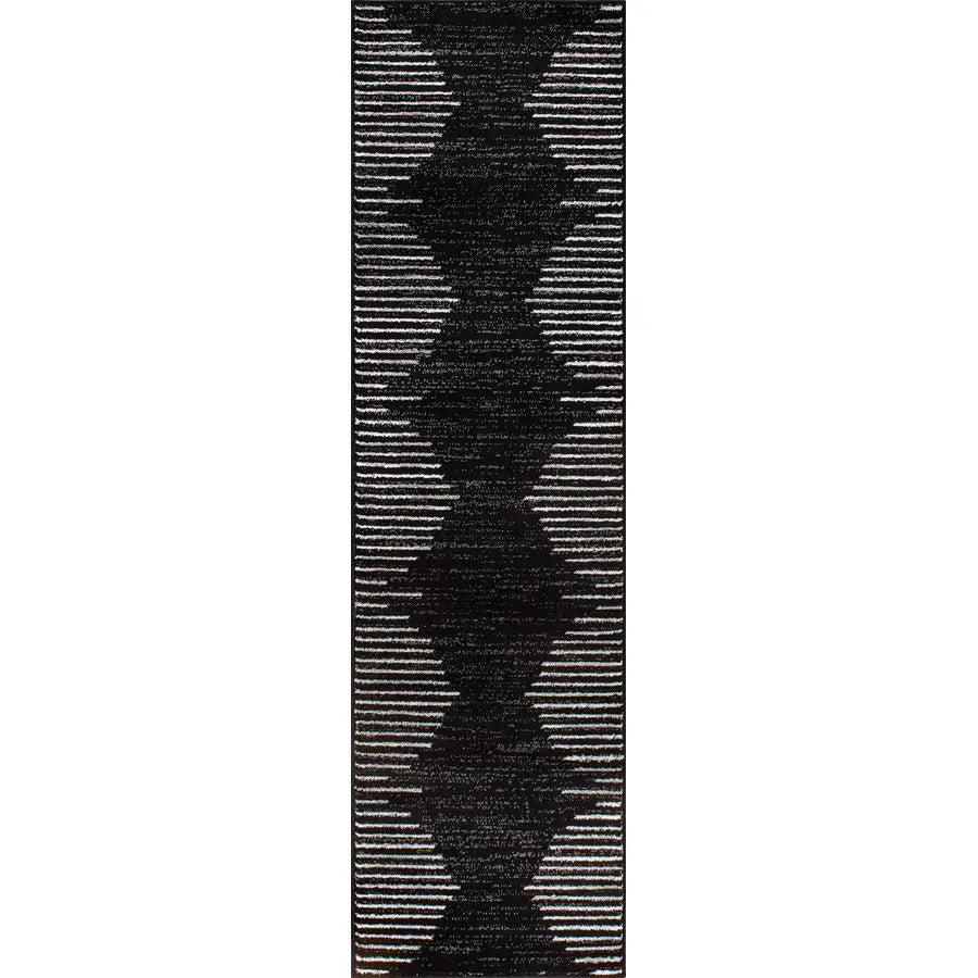Bohemian Stripe Stain-Resistant Carpet For High Traffic Areas