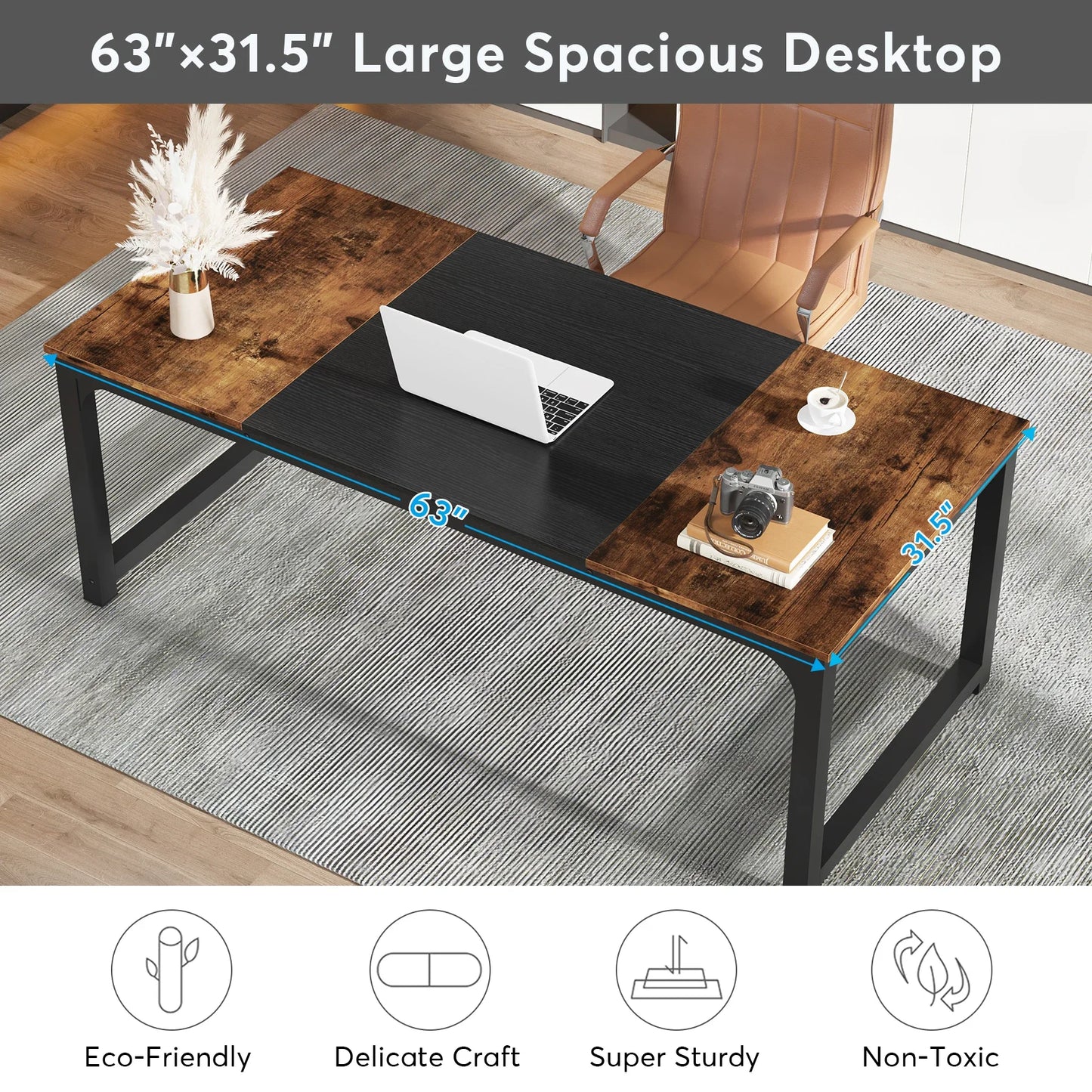 Tribesigns Computer Desk Workstation for Home Office