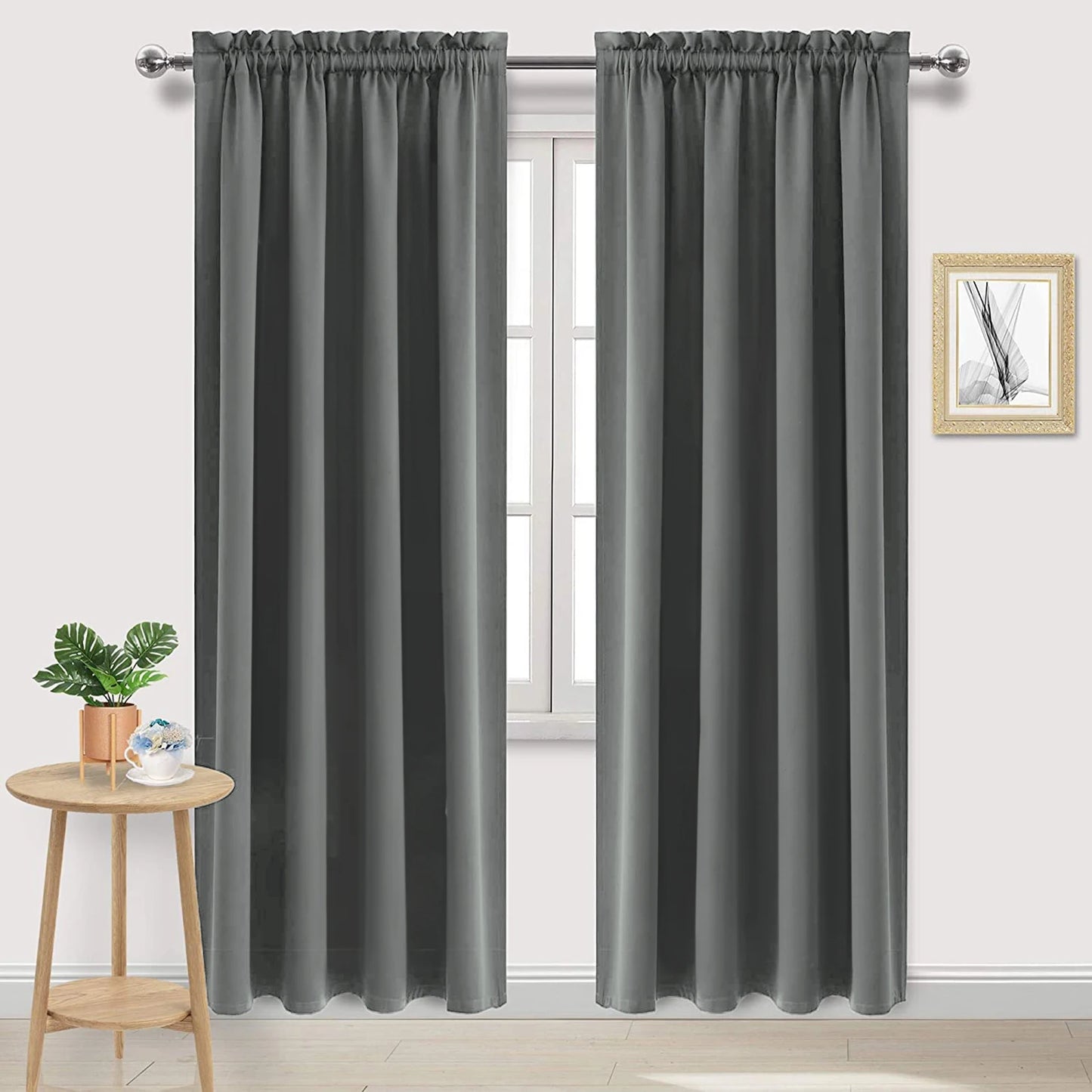 Blackout Curtain Panel For Living Room And Bedroom Thermal Insulated