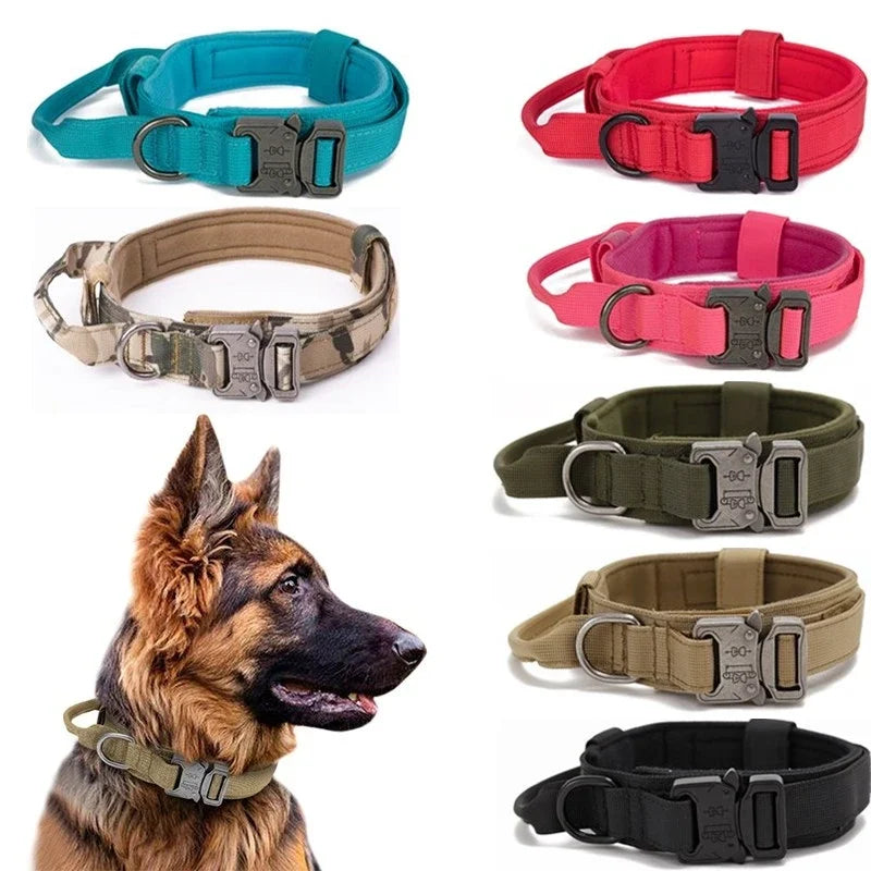 COOYOMOO Durable Tactical Dog Collar And Leash Set For Training
