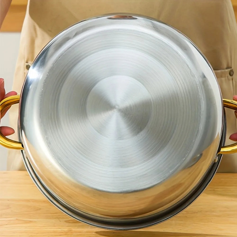 5-Piece Stainless Steel Cookware Set Durable And Multi-Purpose Non-Stick