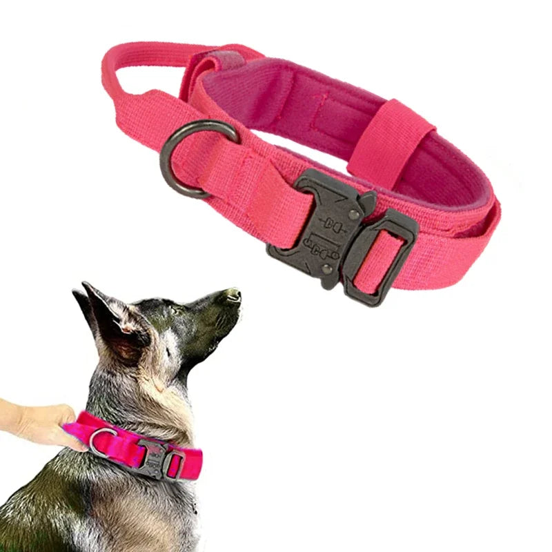 COOYOMOO Durable Tactical Dog Collar And Leash Set For Training
