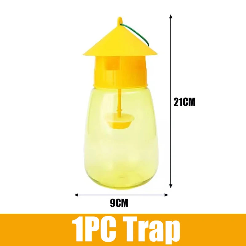 Wasp Traps Waterproof Hanging Hornet Trap Indoor Outdoor Reusable Garden
