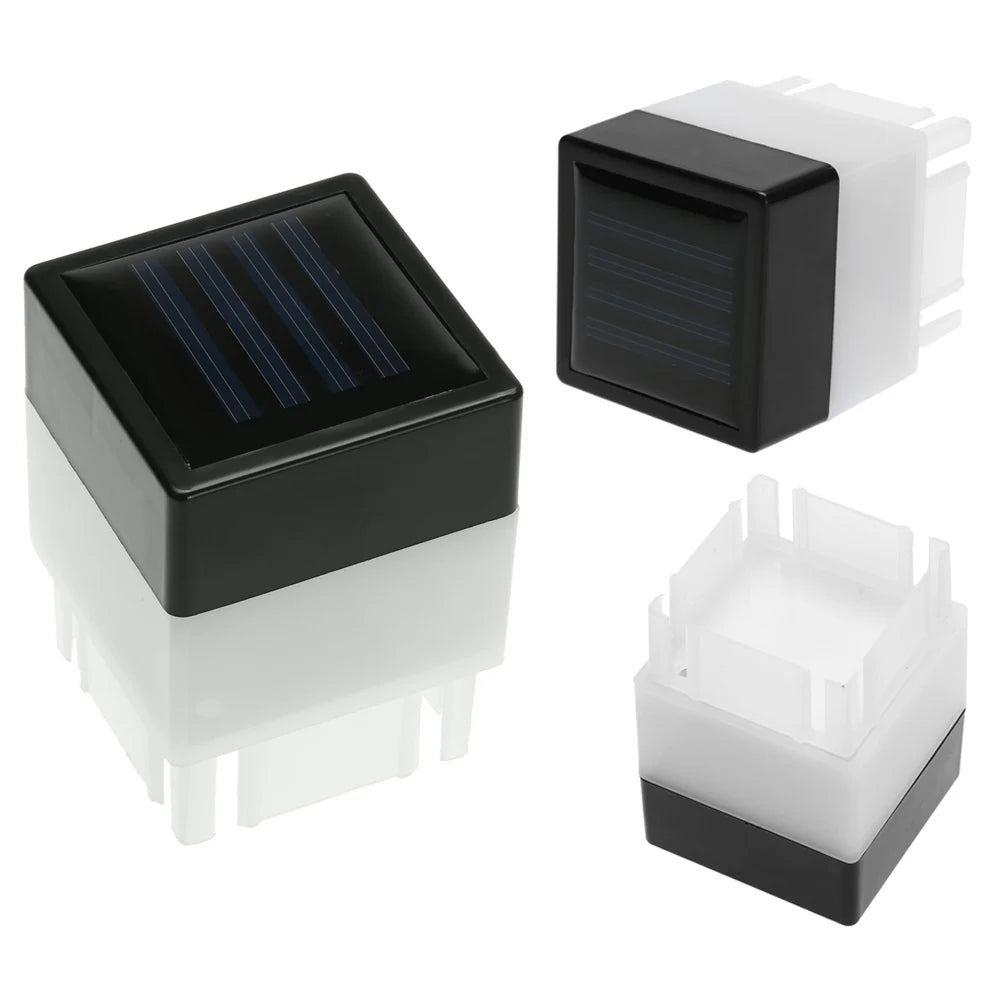 Villa Column Lamps Waterproof LED Solar Fence Deck Lighting