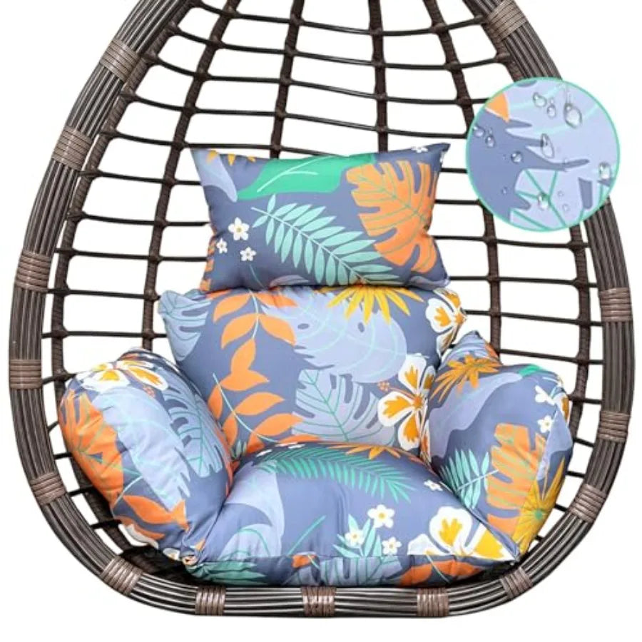 Egg Chair Cushion For Indoor And Outdoor Hanging Chairs Soft Seat Pad