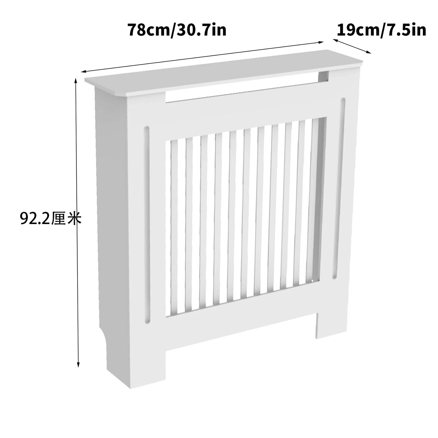 Mdf Radiator Cover Cabinet With Grill