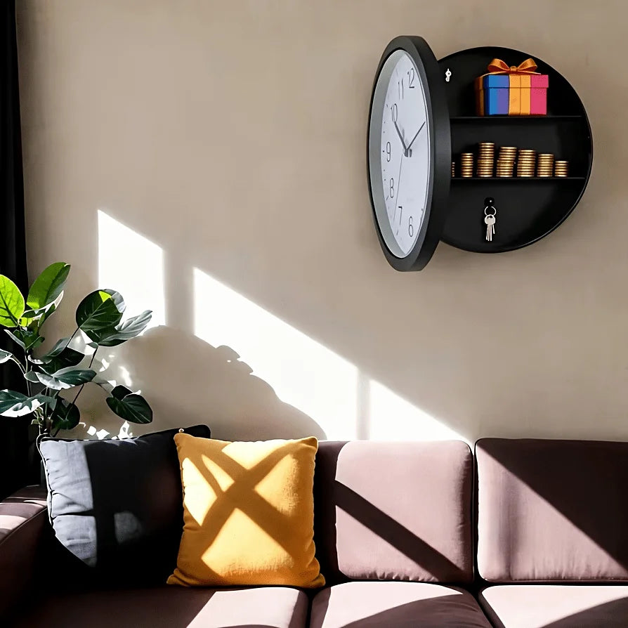 Hidden Wall Coin Safe Security Cabinet for Home and Office