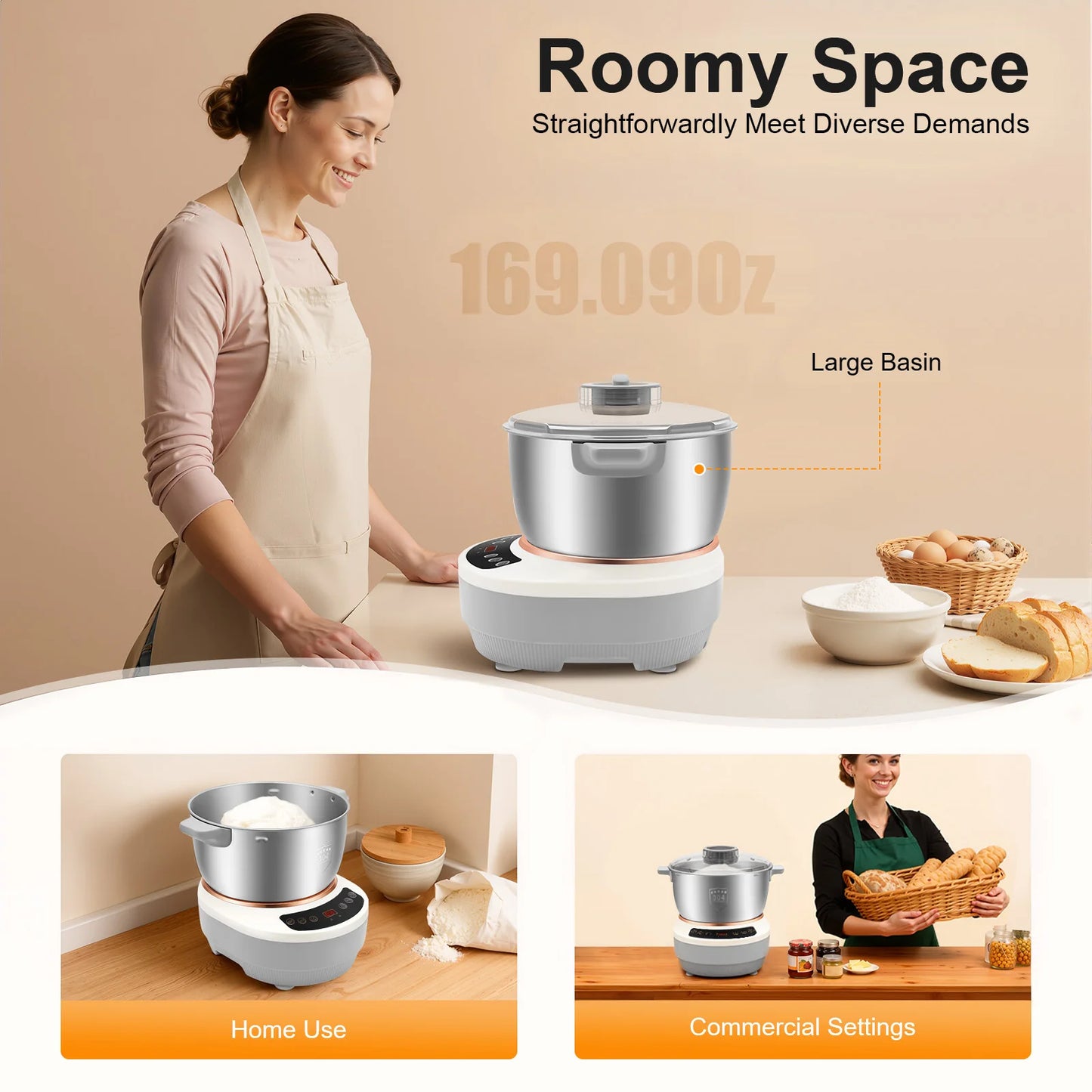 Electric Dough Maker With Ferment Function