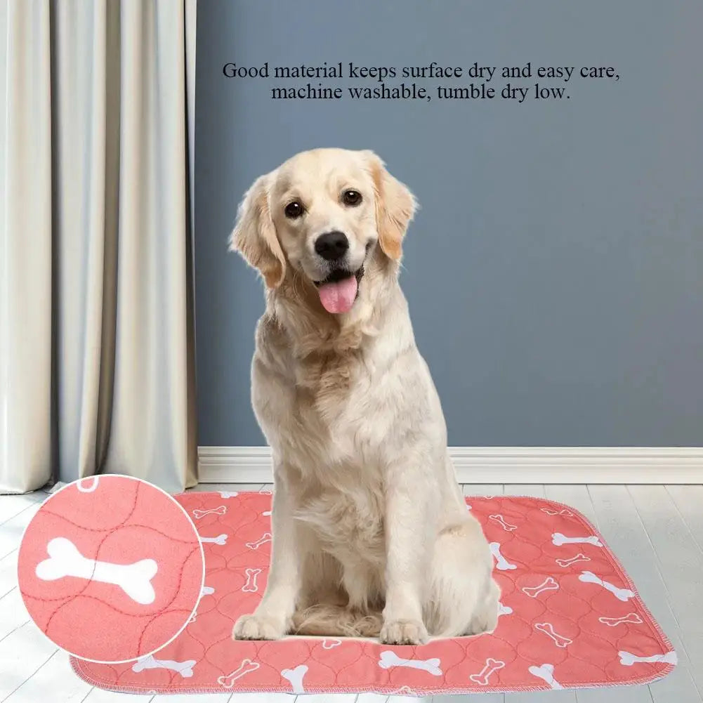 Reusable Dog Pee Pad Absorbent Washable Training Pad For Pets