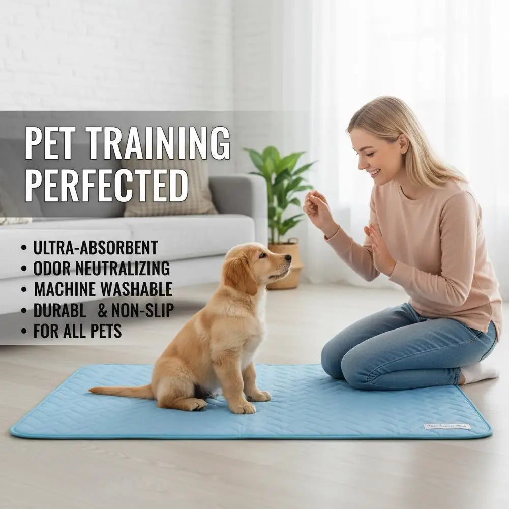 Dog Cooling Mat Ice Silk Fabric Instant Cooling Bed
