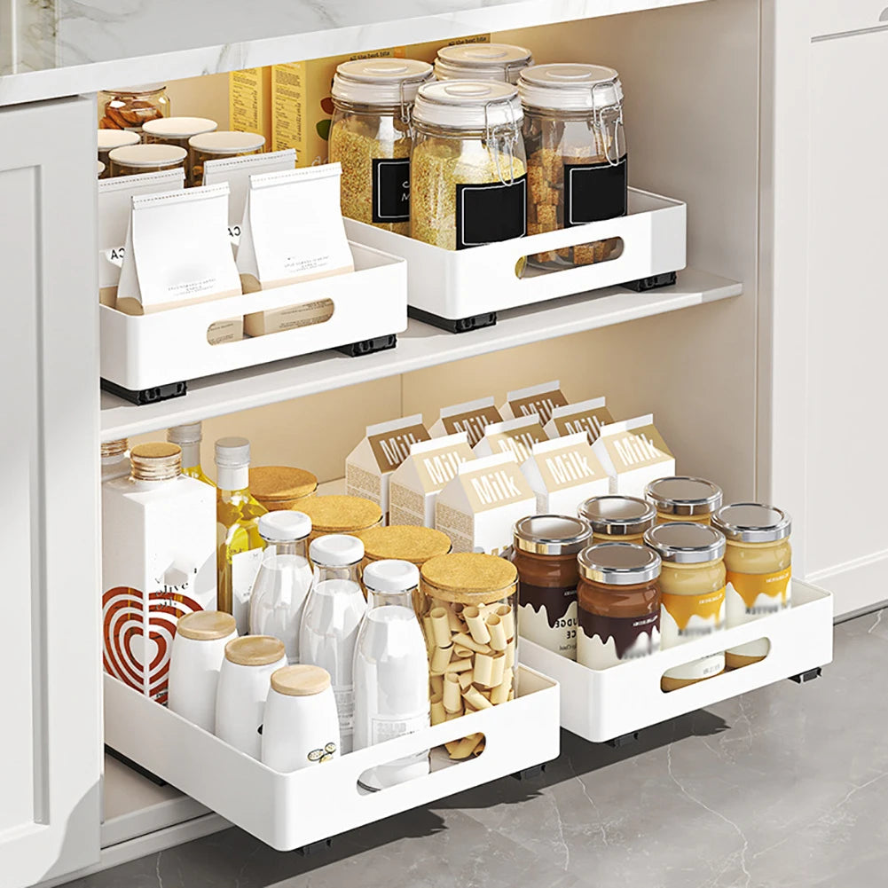TWISTER.CK Pull Out Cabinet Organizer Heavy Duty Drawers